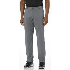 NWT Nike Golf Grey Tour Performance Tech Pants Dri Fit Flex Charcoal 36 32 Mens